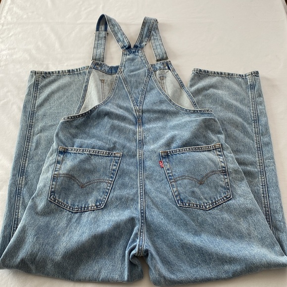 COPY - Levi's® Premium vintage women’s red tab overalls. Wide leg. Pockets.Size… - Picture 14 of 15